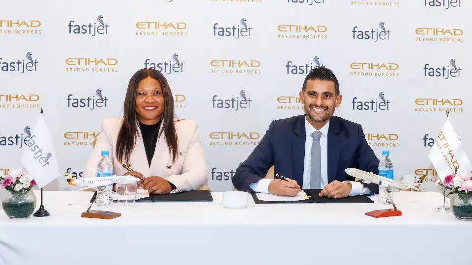 Etihad expands African network through Fastjet with new partnership